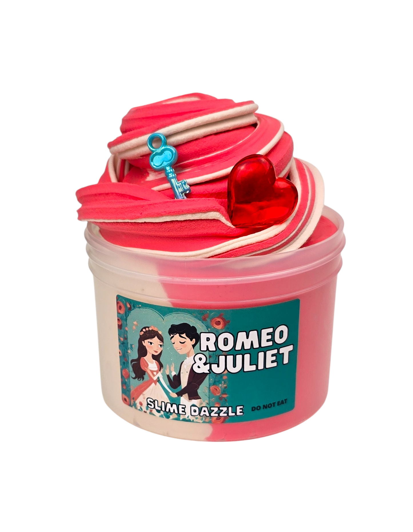 Romeo and Juliet Slime Butter Slime Valentines Day gift