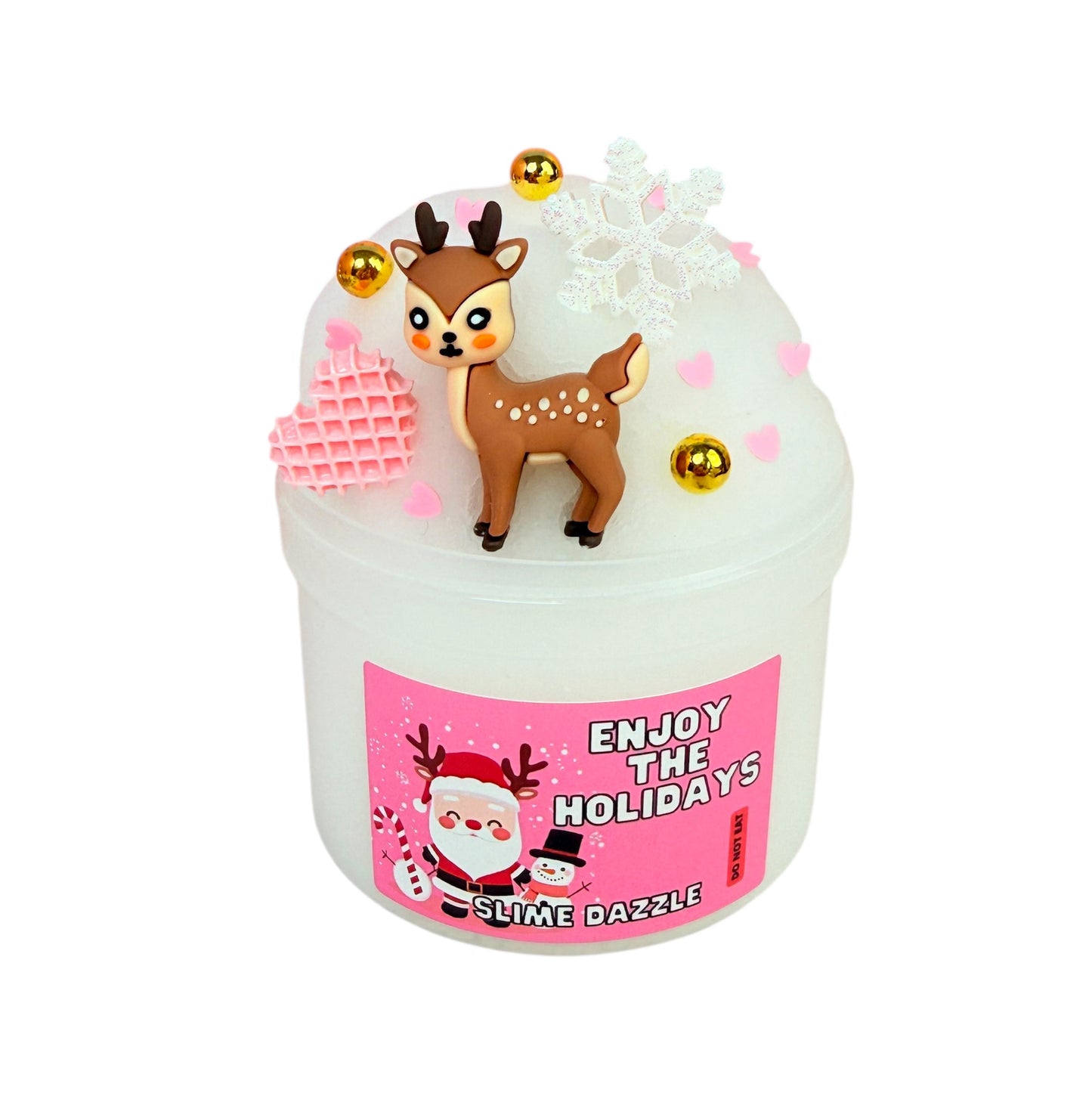 Enjoy The Holidays Cloud Slime Non Sticky Beginner Friendly