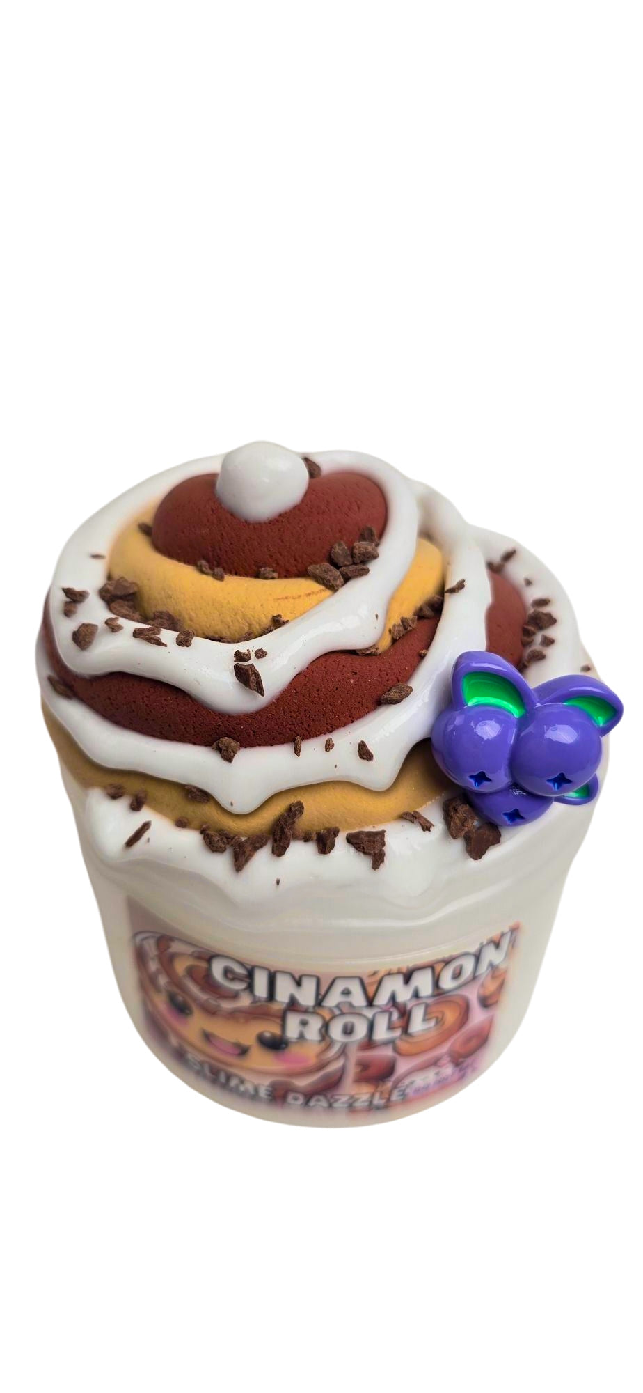 Slime Cinamon Roll Butter Slime Diy Slime Non Sticky Scented Slime Sensory Toy 8 FL OZ