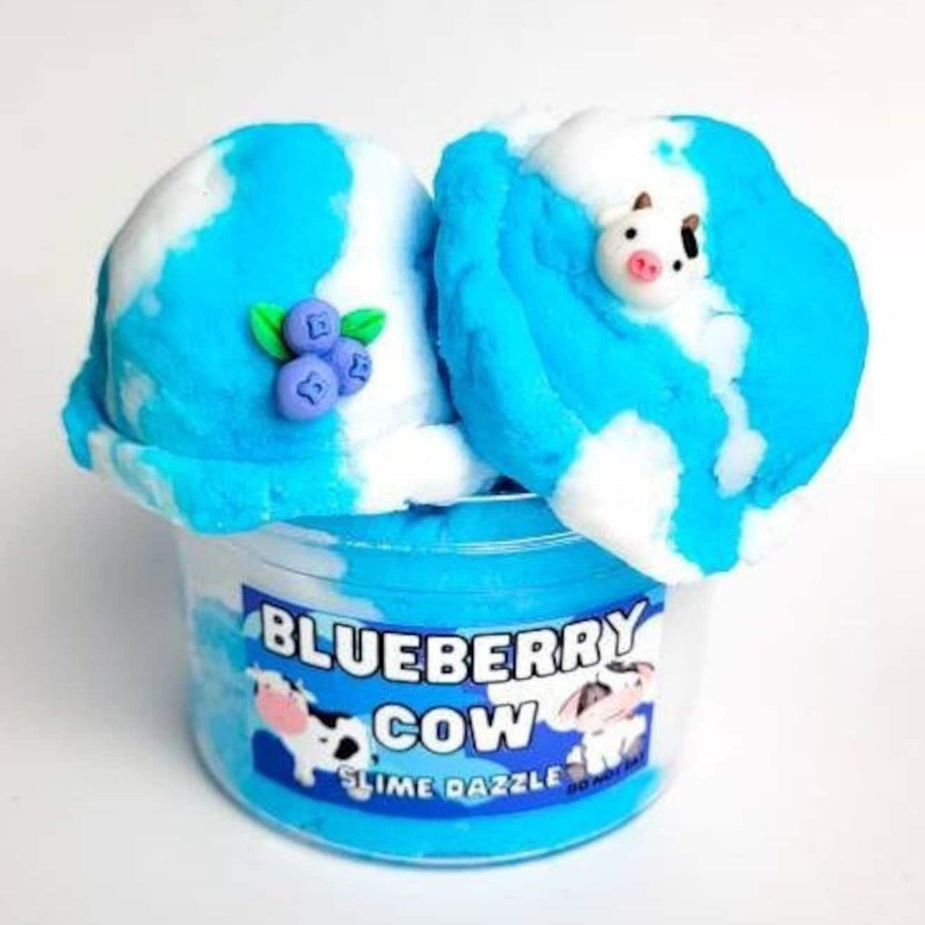 Blueberry scented cloud slime