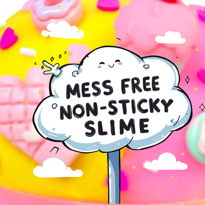 French Bakery Cloud Slime Soft &amp; Fluffy | Sweet Bakery Scent | Non-Sticky | 8 fl oz