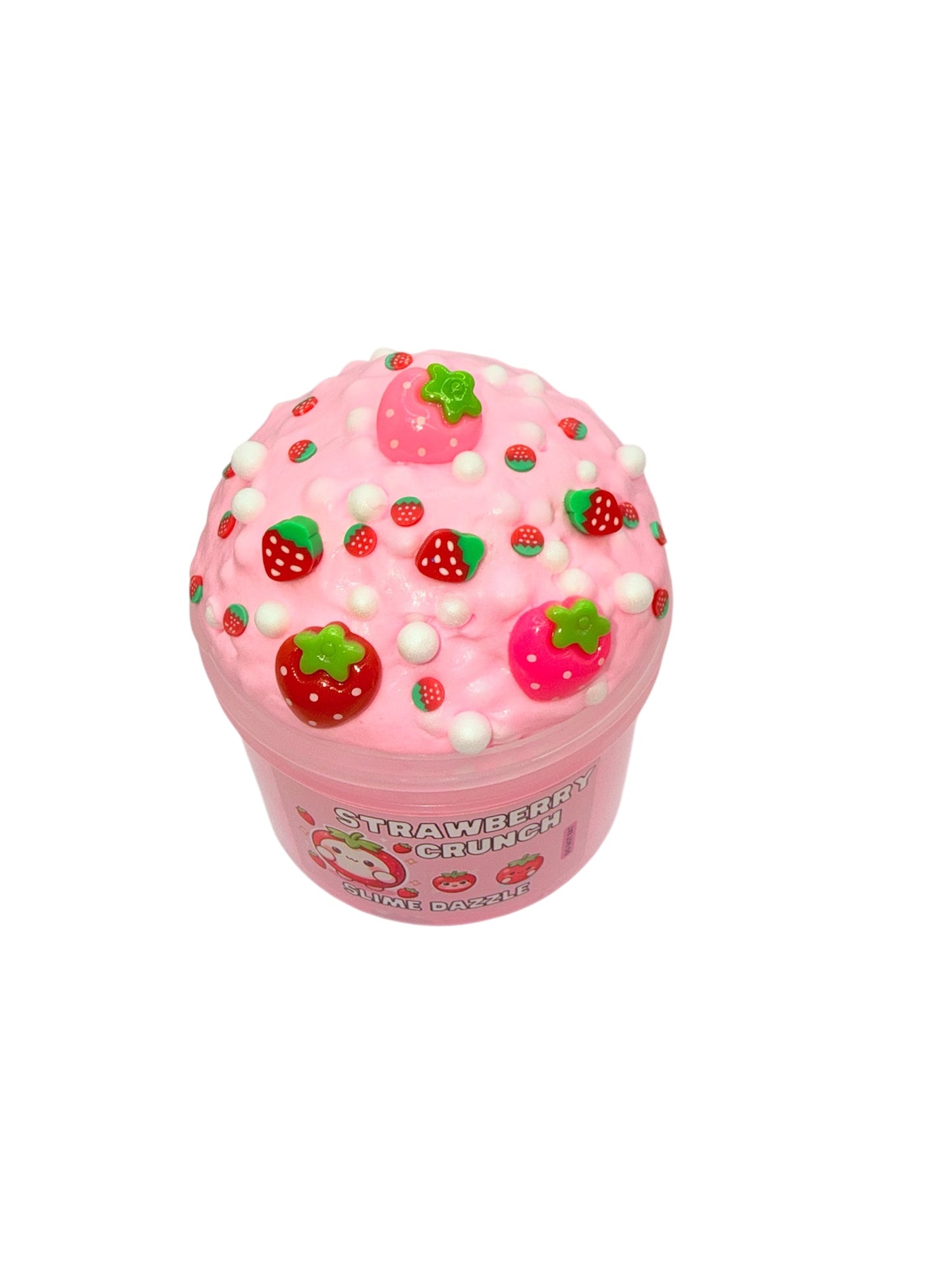 Strawberry crunch floam slime scented made in USA
