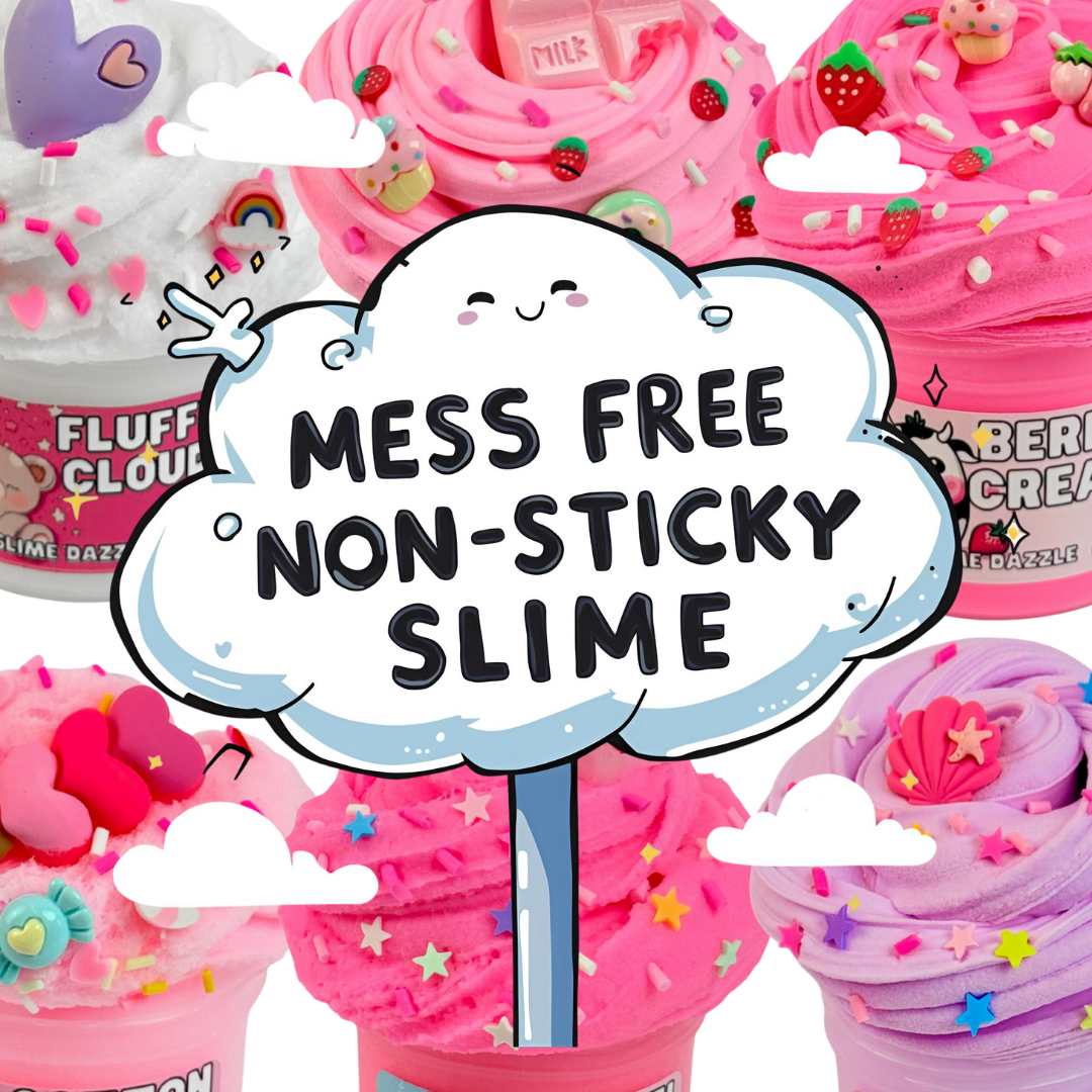 Slime set 6 slime pack sampler set 2 fl oz each