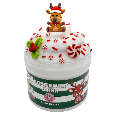 Peppermint Drink Cloud Slime 8 FL OZ