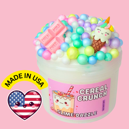 Cereal Crunch Floam Slime ASMR