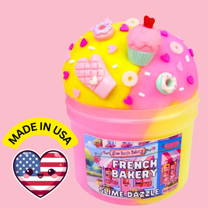 French Bakery Cloud Slime Soft &amp; Fluffy | Sweet Bakery Scent | Non-Sticky | 8 fl oz