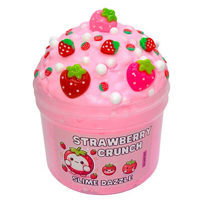 Strawberry crunch floam slime scented made in USA
