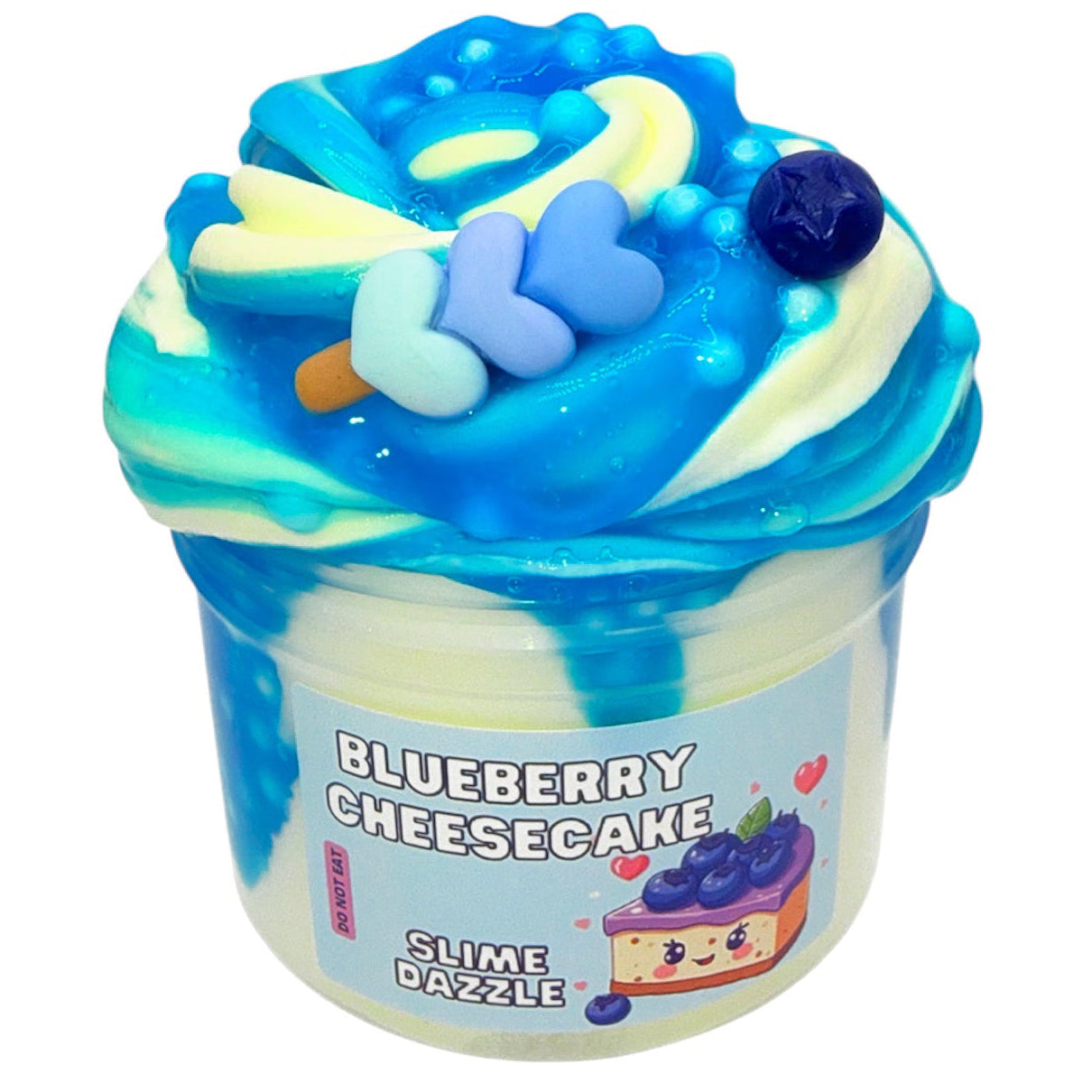 Blueberry Cheesecake DIY Floam Slime – Buttery Floam Slime Set with Bl ...