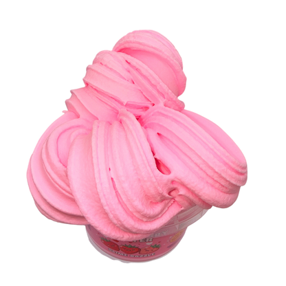 Mega Bucket Pink Butter Slime 16 Fl Oz Large Slime Scented Non Sticky Made in USA Beginner Friendly  Scented Strawberry