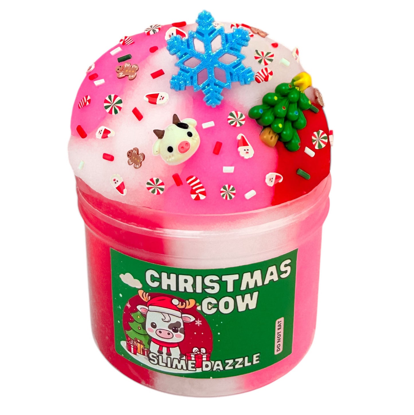 Christmas Cow Cloud Slime Non Sticky Beginner Slime