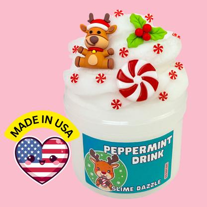 Peppermint Drink Cloud Slime 8 FL OZ
