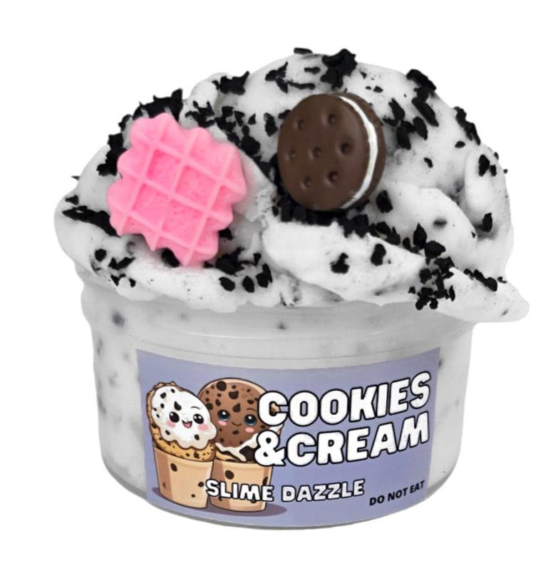 Cookies and Cream Cookie Scented Slime