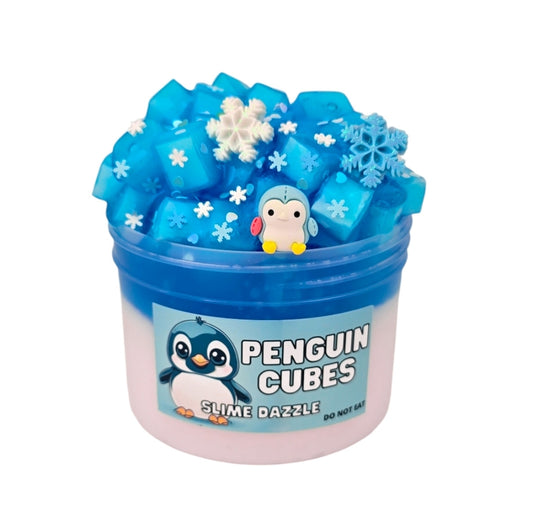 Slime Jelly Cubes and Cloud Slime Penguin Cubes Slime