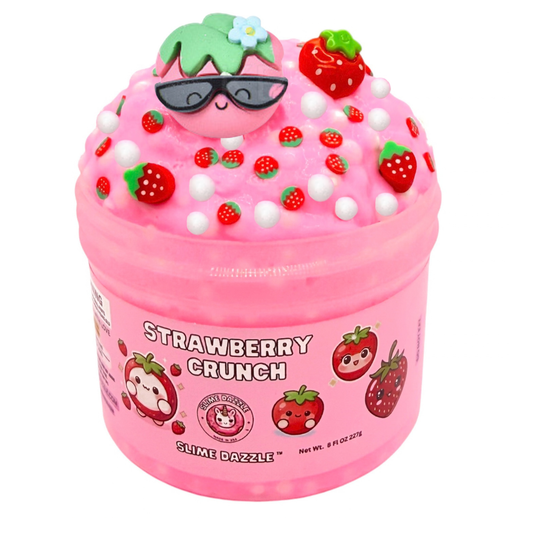 Strawberry Crunch Floam Slime Scented Made in USA