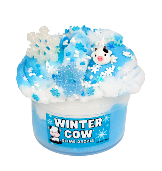 Winter Cow Cloud Slime