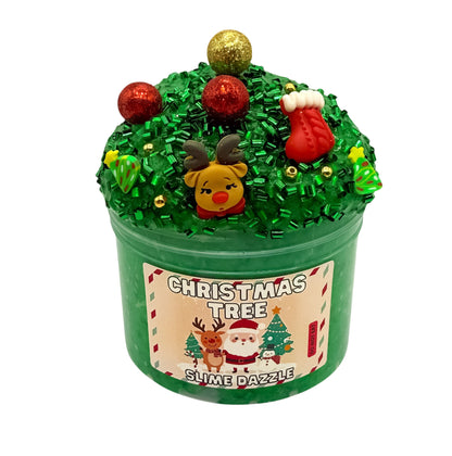 Slime Bings Crunchy Slime ASMR Christmas Holiday Sensory Experience