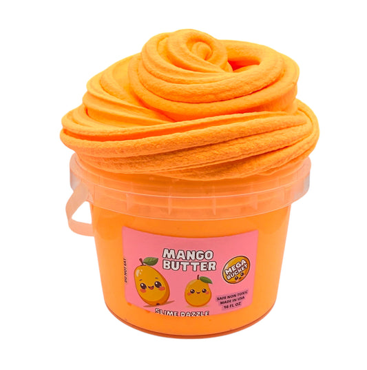 Mega Bucket  Mango Butter Slime 16 Fl oz