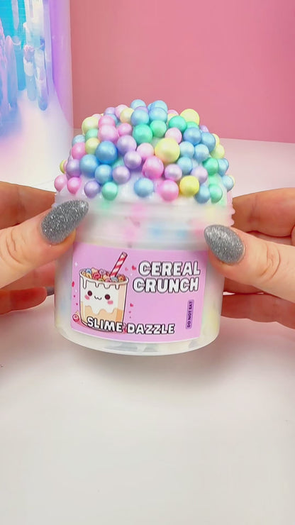 Cereal Crunch Floam Slime ASMR