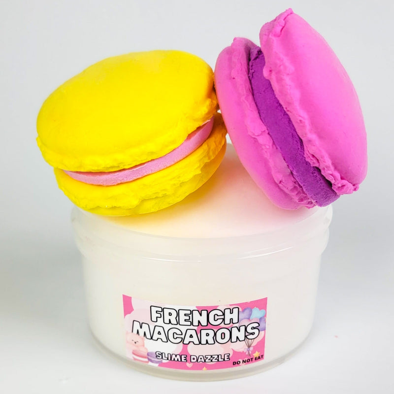 French Macarons Cloud Butter Slime