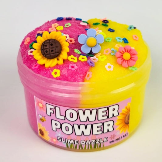 Snow Fizz Flower Power Slime