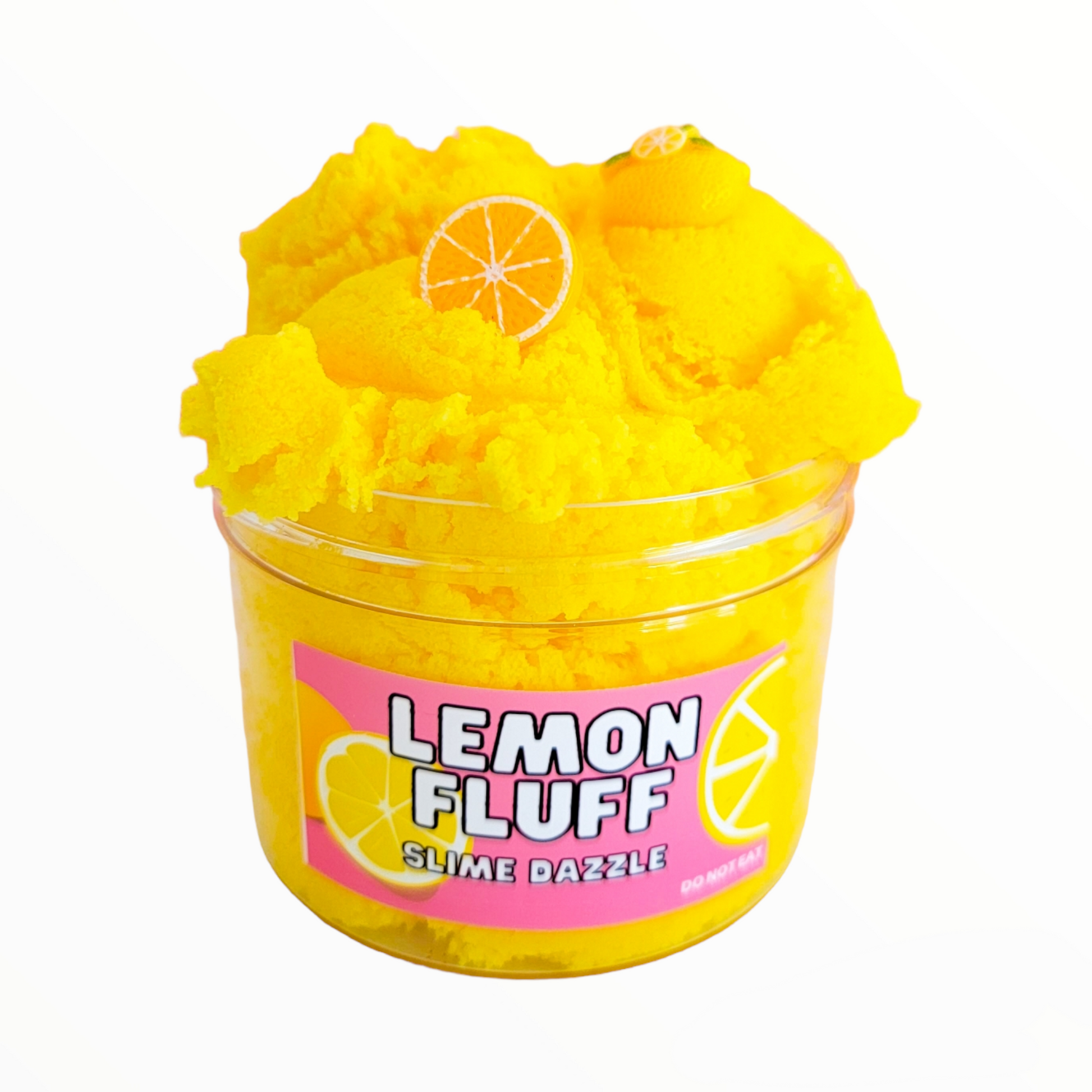 Lemon Fluff Cloud Slime Scented